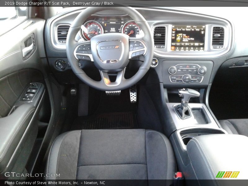 Destroyer Gray / Black 2019 Dodge Charger R/T Scat Pack