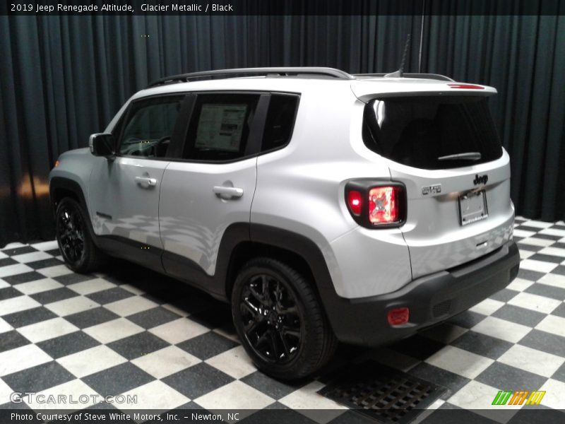 Glacier Metallic / Black 2019 Jeep Renegade Altitude