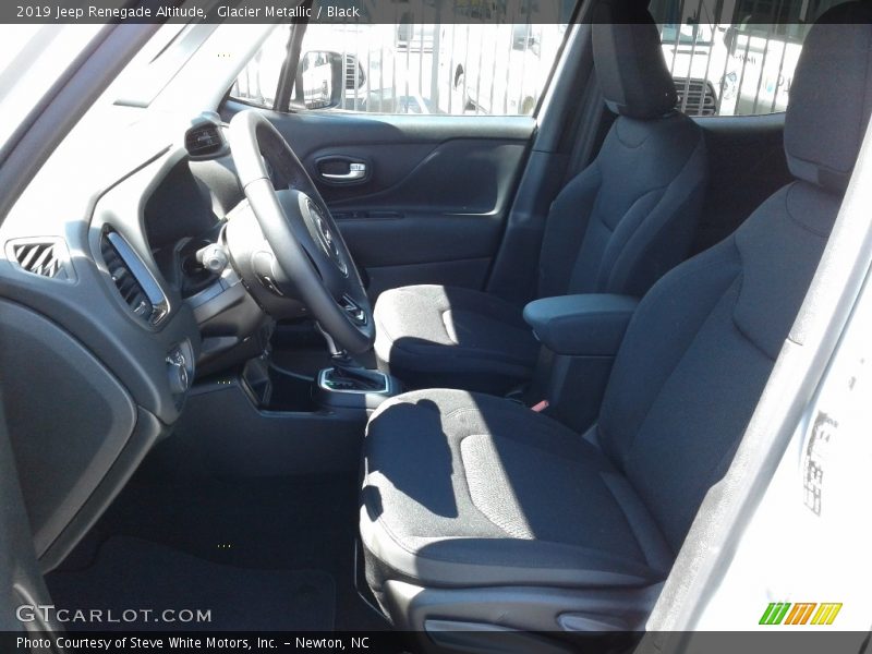 Glacier Metallic / Black 2019 Jeep Renegade Altitude