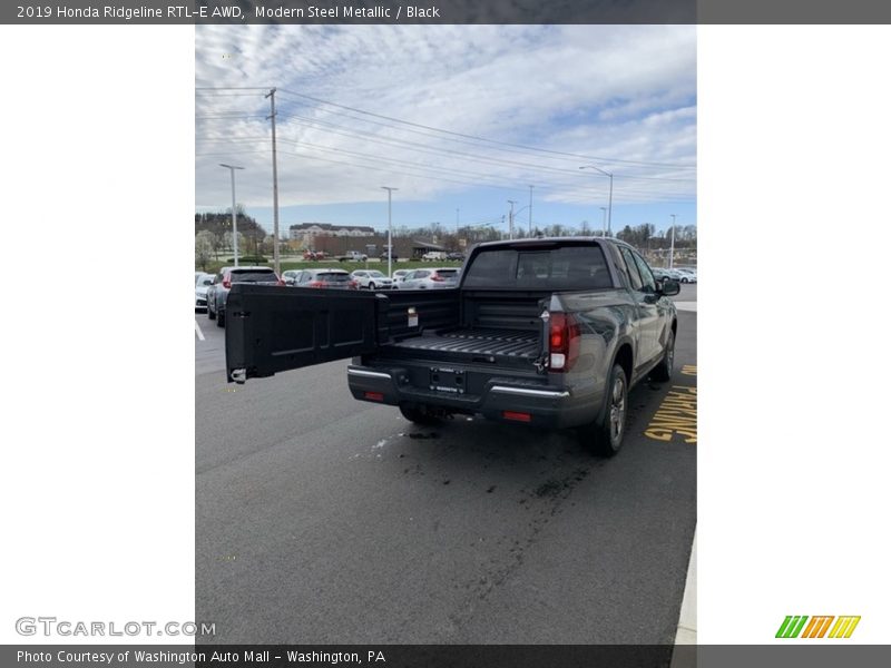 Modern Steel Metallic / Black 2019 Honda Ridgeline RTL-E AWD