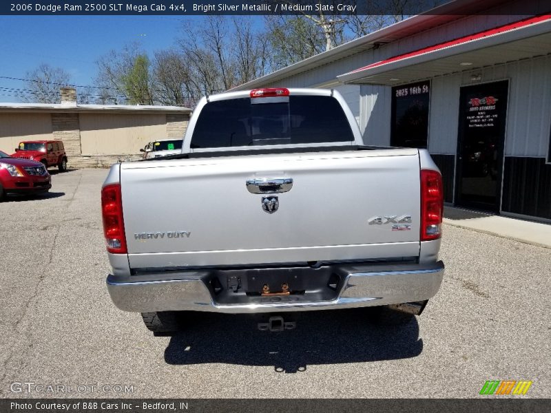 Bright Silver Metallic / Medium Slate Gray 2006 Dodge Ram 2500 SLT Mega Cab 4x4