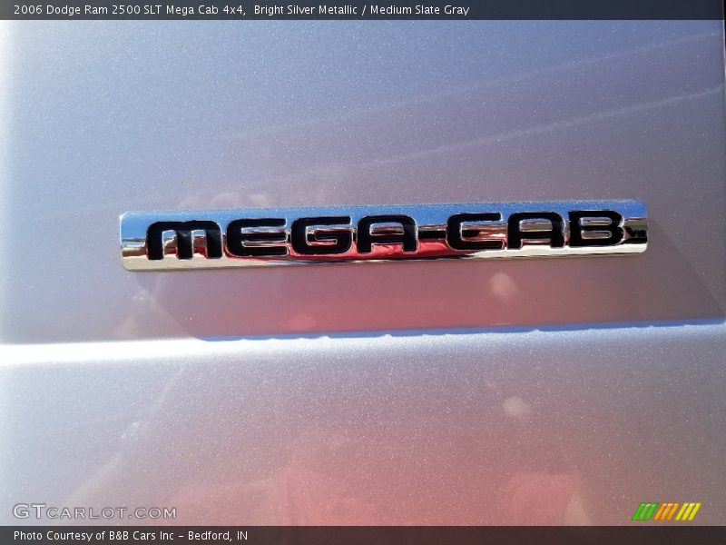 Bright Silver Metallic / Medium Slate Gray 2006 Dodge Ram 2500 SLT Mega Cab 4x4