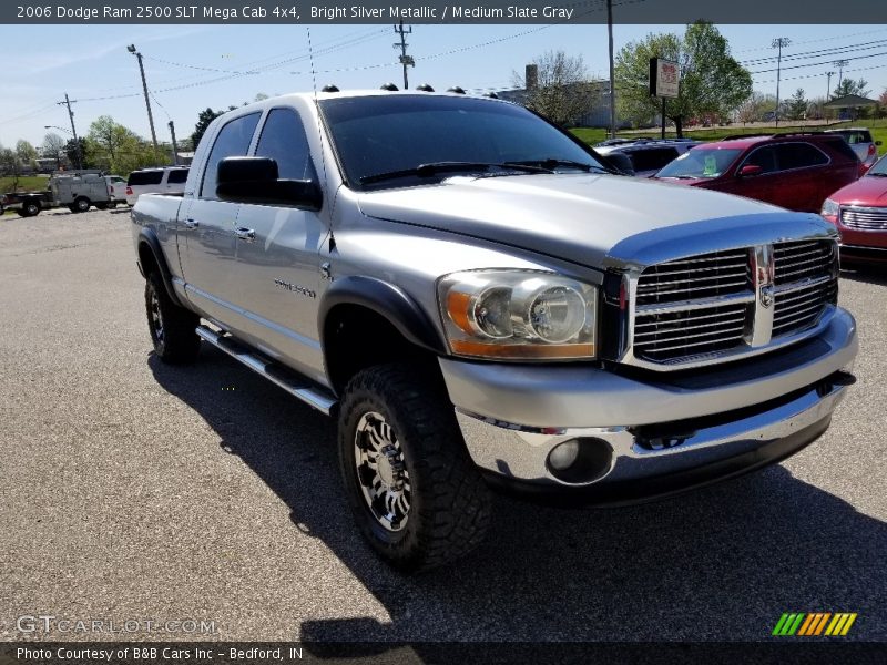 Bright Silver Metallic / Medium Slate Gray 2006 Dodge Ram 2500 SLT Mega Cab 4x4