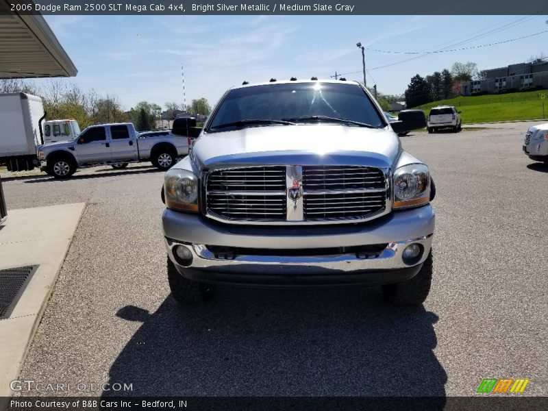 Bright Silver Metallic / Medium Slate Gray 2006 Dodge Ram 2500 SLT Mega Cab 4x4