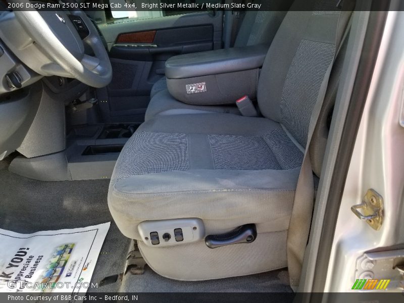 Bright Silver Metallic / Medium Slate Gray 2006 Dodge Ram 2500 SLT Mega Cab 4x4