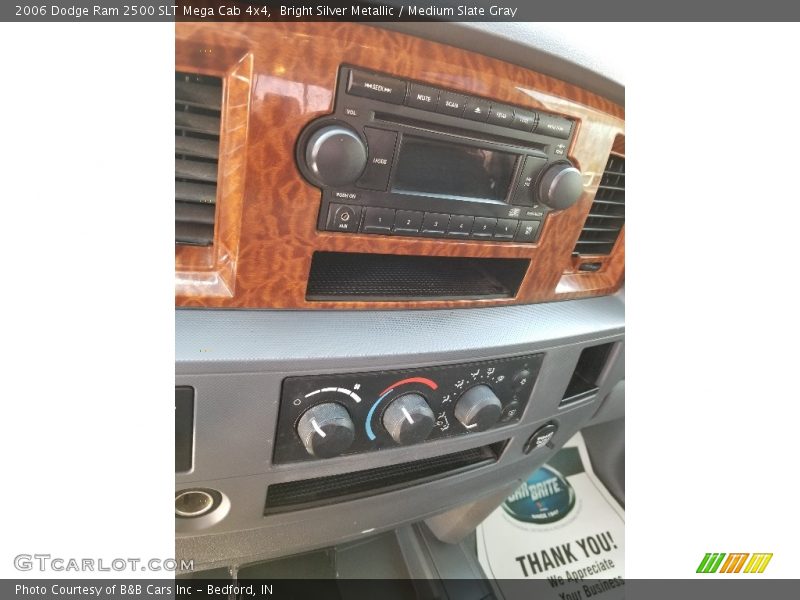 Bright Silver Metallic / Medium Slate Gray 2006 Dodge Ram 2500 SLT Mega Cab 4x4