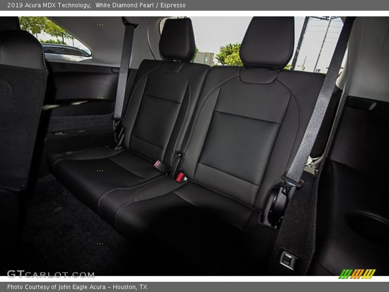 White Diamond Pearl / Espresso 2019 Acura MDX Technology