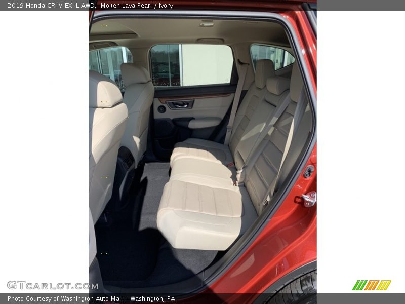 Molten Lava Pearl / Ivory 2019 Honda CR-V EX-L AWD