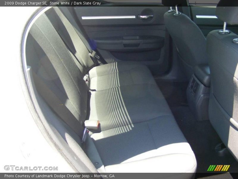 Stone White / Dark Slate Gray 2009 Dodge Charger SE