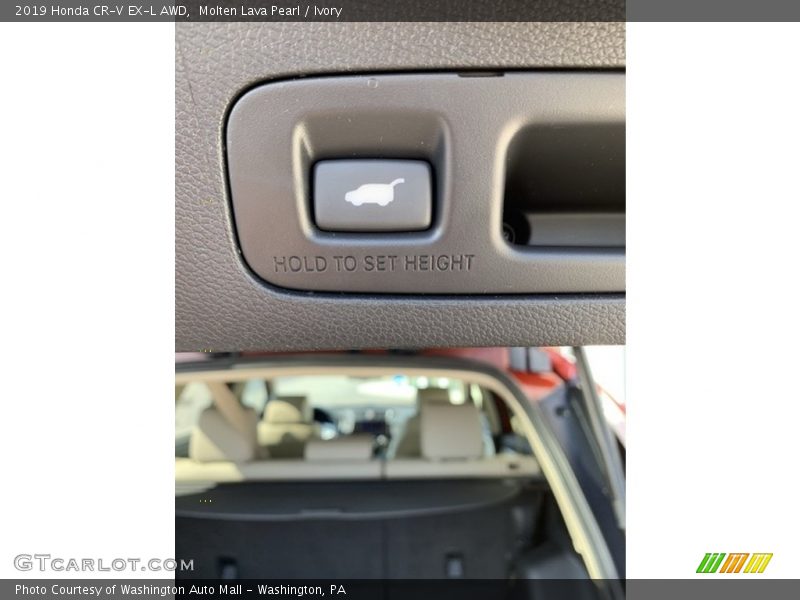 Molten Lava Pearl / Ivory 2019 Honda CR-V EX-L AWD