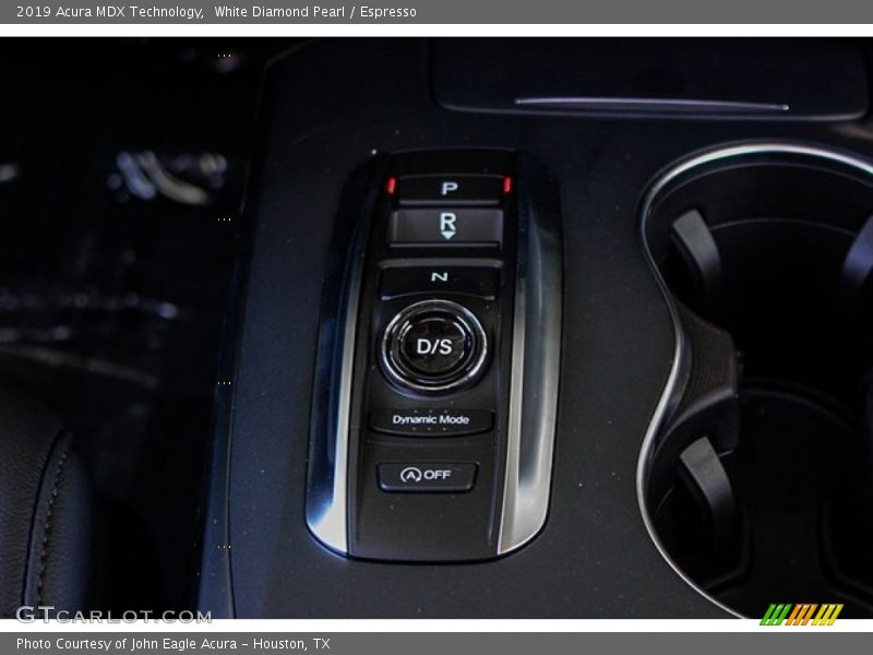 White Diamond Pearl / Espresso 2019 Acura MDX Technology
