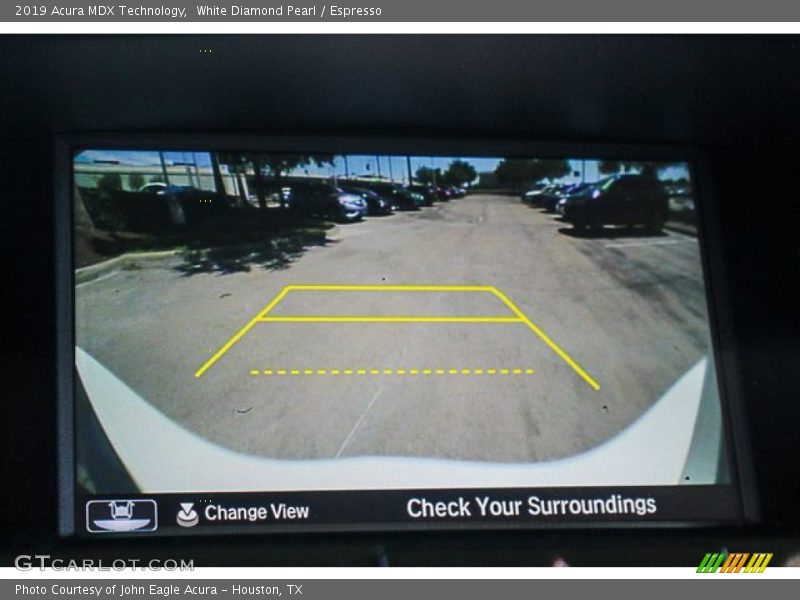 White Diamond Pearl / Espresso 2019 Acura MDX Technology