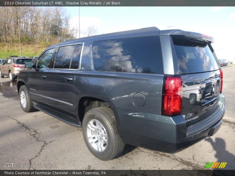 Shadow Gray Metallic / Jet Black 2019 Chevrolet Suburban LT 4WD
