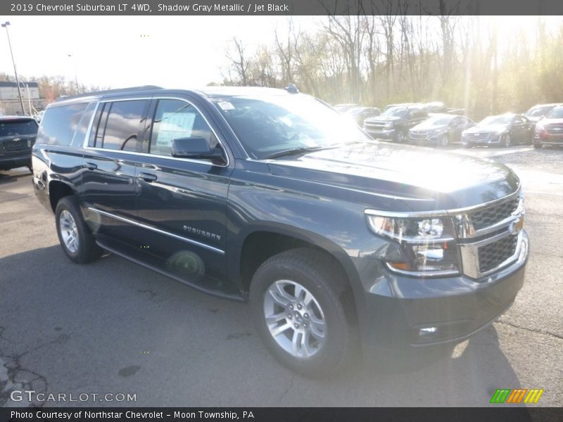 Shadow Gray Metallic / Jet Black 2019 Chevrolet Suburban LT 4WD