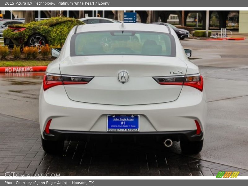 Platinum White Pearl / Ebony 2019 Acura ILX Technology
