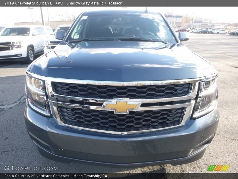 Shadow Gray Metallic / Jet Black 2019 Chevrolet Suburban LT 4WD