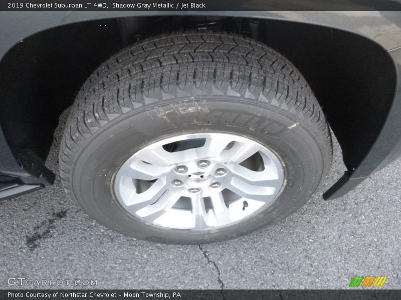 Shadow Gray Metallic / Jet Black 2019 Chevrolet Suburban LT 4WD