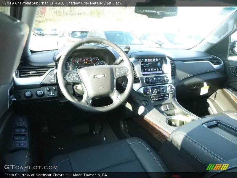Shadow Gray Metallic / Jet Black 2019 Chevrolet Suburban LT 4WD