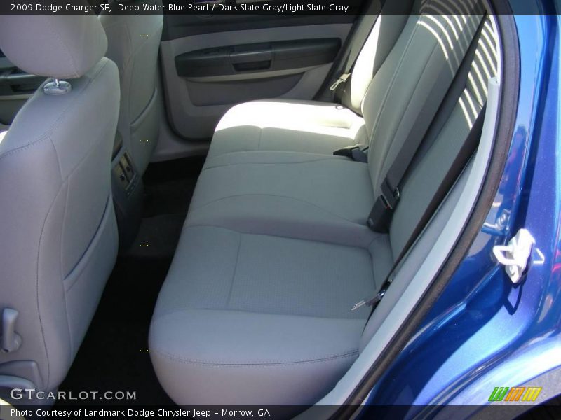 Deep Water Blue Pearl / Dark Slate Gray/Light Slate Gray 2009 Dodge Charger SE