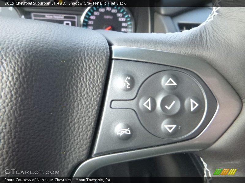 Shadow Gray Metallic / Jet Black 2019 Chevrolet Suburban LT 4WD