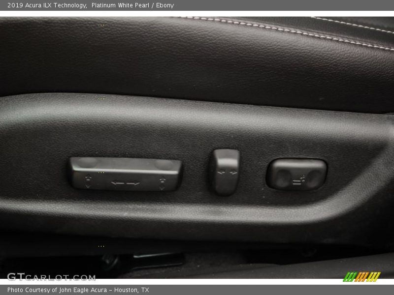 Platinum White Pearl / Ebony 2019 Acura ILX Technology