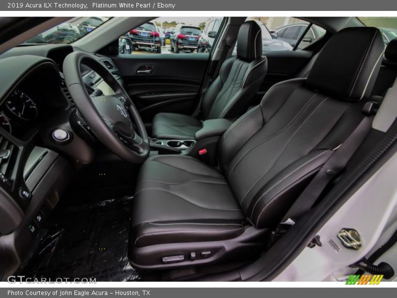 Platinum White Pearl / Ebony 2019 Acura ILX Technology