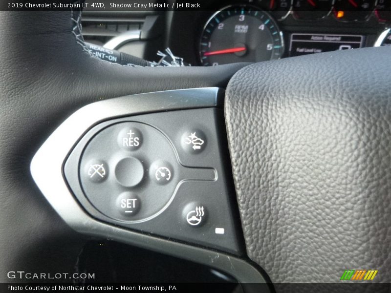 Shadow Gray Metallic / Jet Black 2019 Chevrolet Suburban LT 4WD