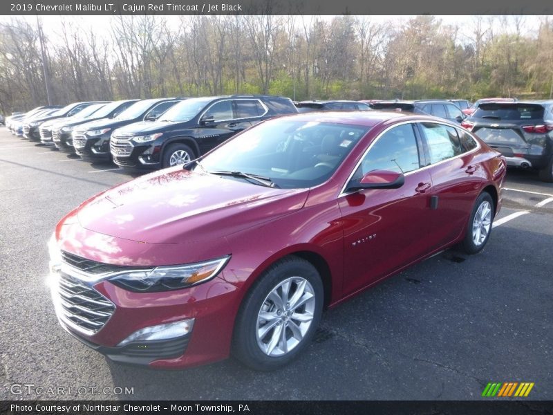 Cajun Red Tintcoat / Jet Black 2019 Chevrolet Malibu LT