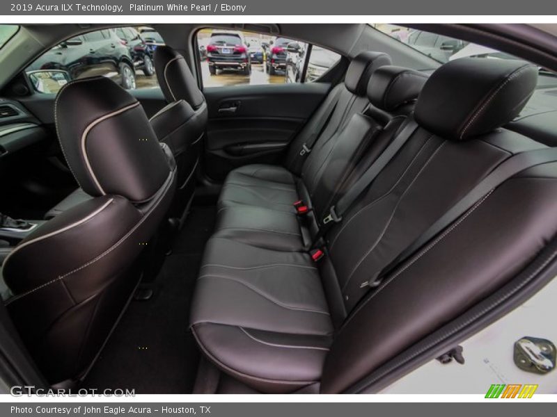 Platinum White Pearl / Ebony 2019 Acura ILX Technology