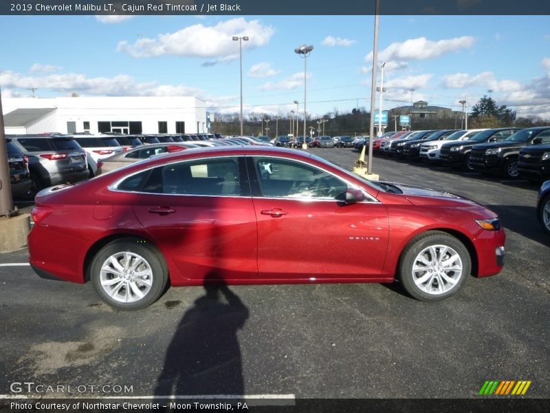 Cajun Red Tintcoat / Jet Black 2019 Chevrolet Malibu LT