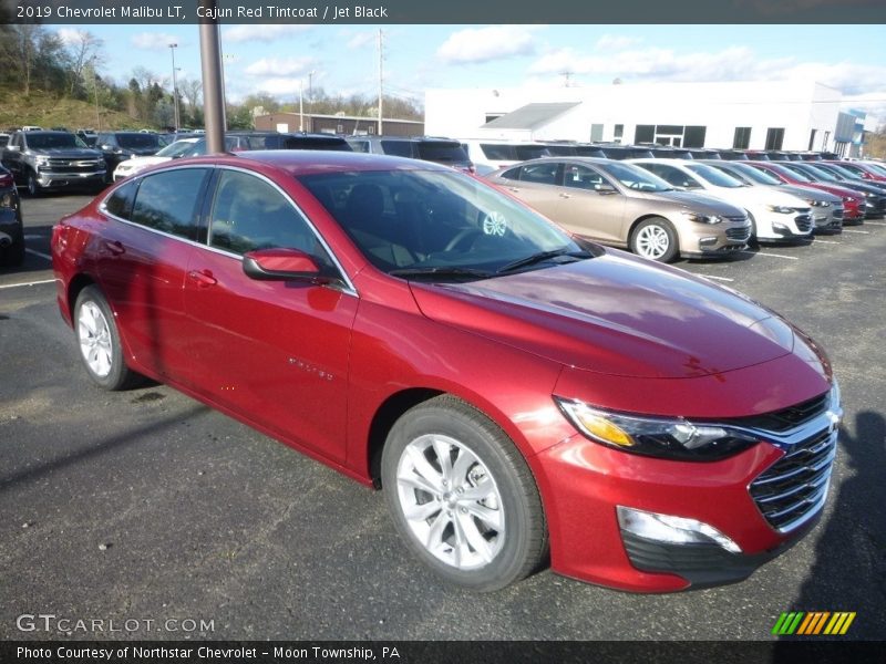 Cajun Red Tintcoat / Jet Black 2019 Chevrolet Malibu LT