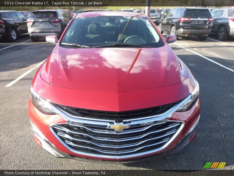 Cajun Red Tintcoat / Jet Black 2019 Chevrolet Malibu LT
