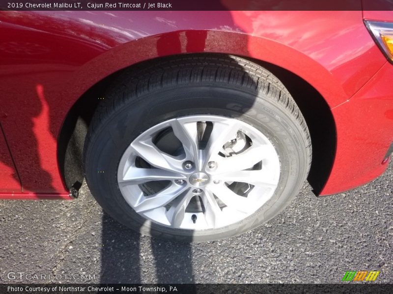 Cajun Red Tintcoat / Jet Black 2019 Chevrolet Malibu LT