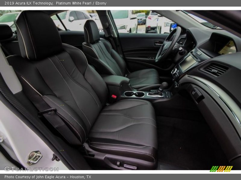 Platinum White Pearl / Ebony 2019 Acura ILX Technology