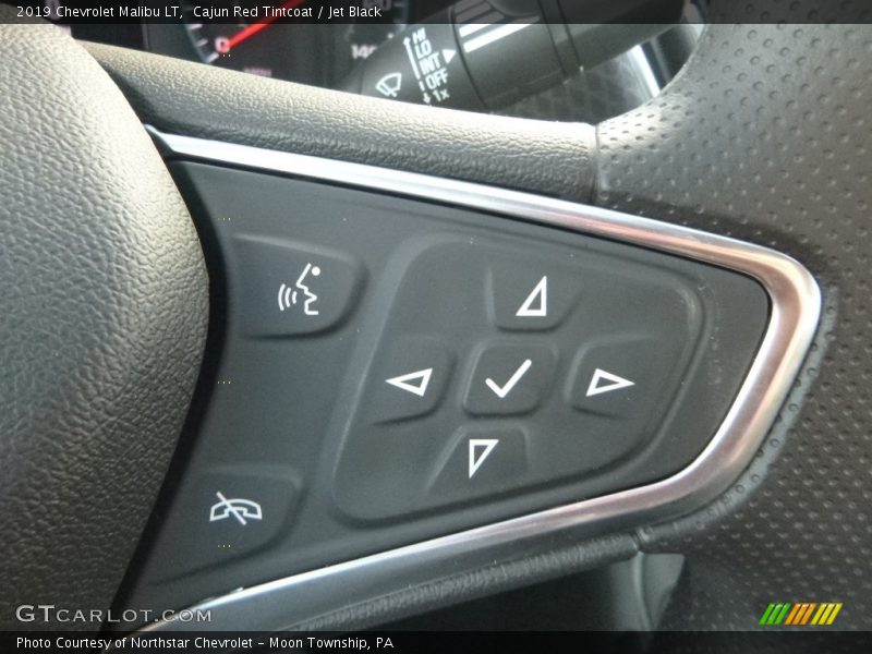 Cajun Red Tintcoat / Jet Black 2019 Chevrolet Malibu LT