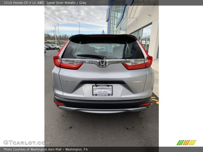 Lunar Silver Metallic / Gray 2019 Honda CR-V LX AWD