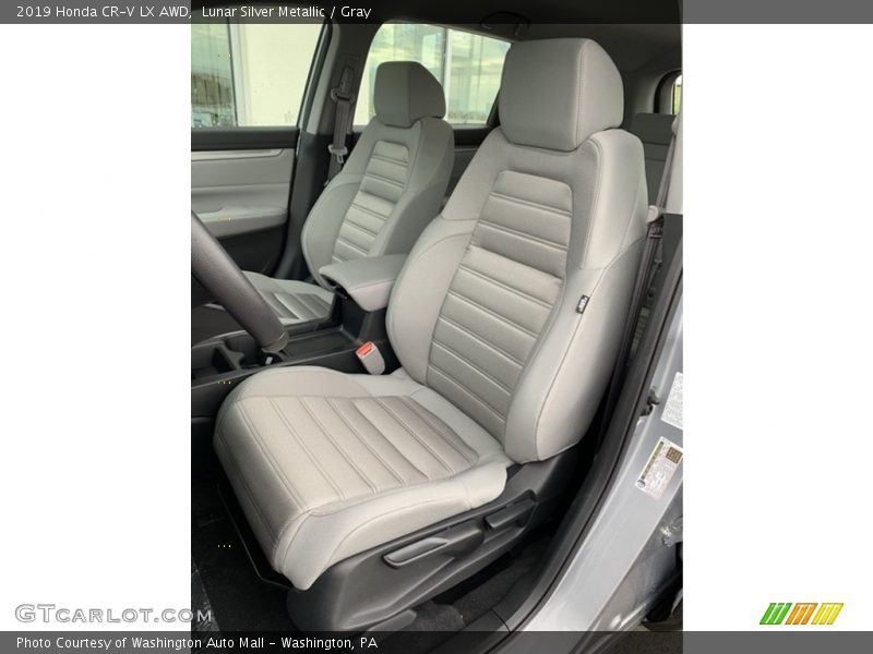 Lunar Silver Metallic / Gray 2019 Honda CR-V LX AWD
