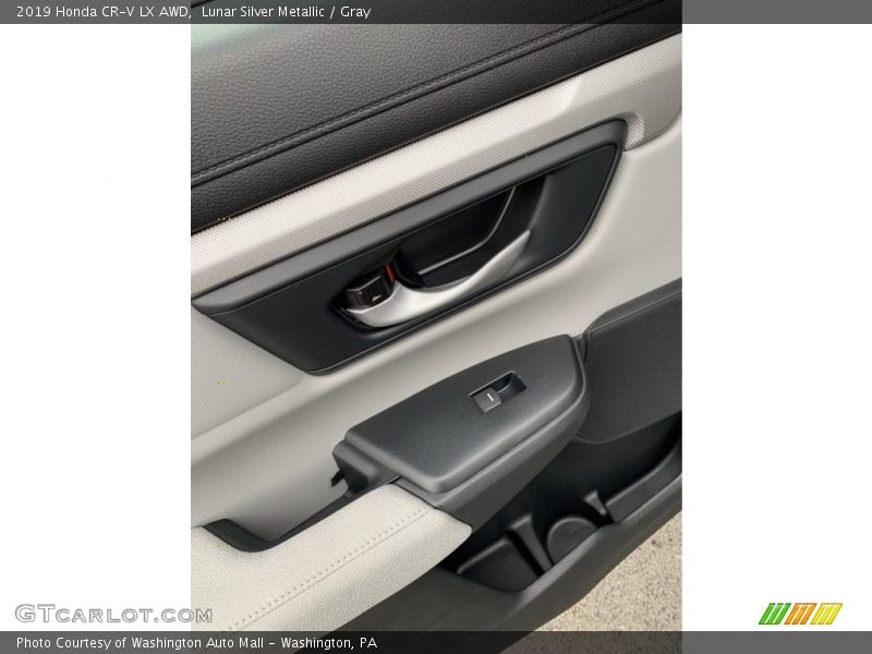 Lunar Silver Metallic / Gray 2019 Honda CR-V LX AWD