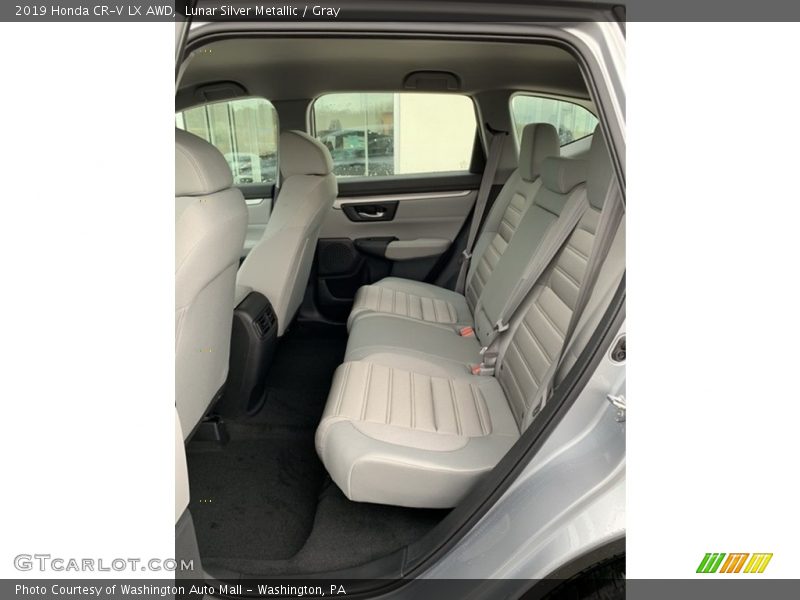 Lunar Silver Metallic / Gray 2019 Honda CR-V LX AWD