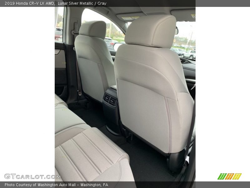 Lunar Silver Metallic / Gray 2019 Honda CR-V LX AWD