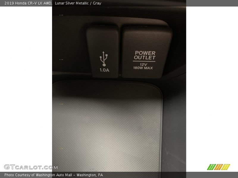 Lunar Silver Metallic / Gray 2019 Honda CR-V LX AWD