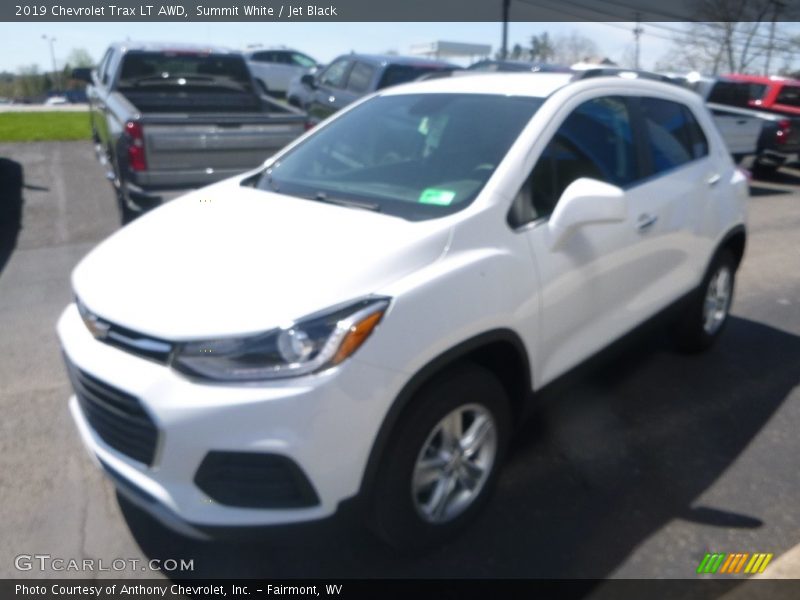 Summit White / Jet Black 2019 Chevrolet Trax LT AWD