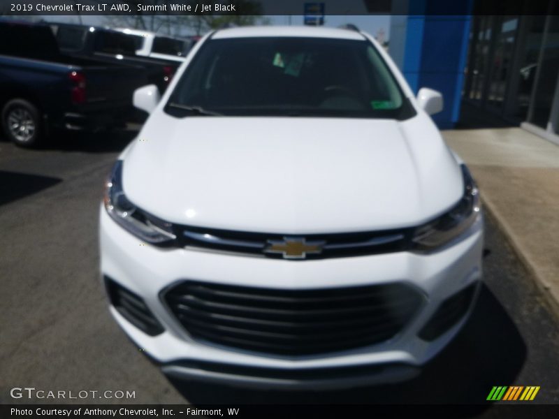 Summit White / Jet Black 2019 Chevrolet Trax LT AWD