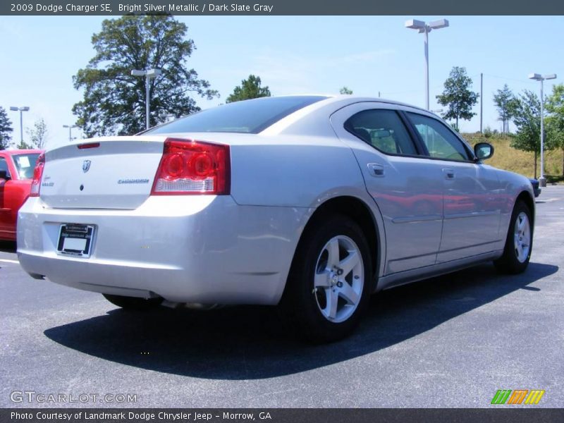 Bright Silver Metallic / Dark Slate Gray 2009 Dodge Charger SE