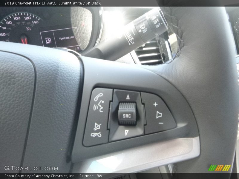 Summit White / Jet Black 2019 Chevrolet Trax LT AWD