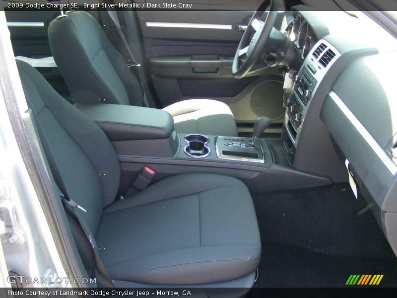 Bright Silver Metallic / Dark Slate Gray 2009 Dodge Charger SE