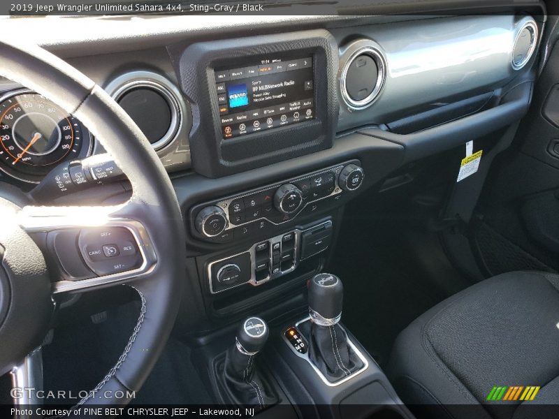 Sting-Gray / Black 2019 Jeep Wrangler Unlimited Sahara 4x4