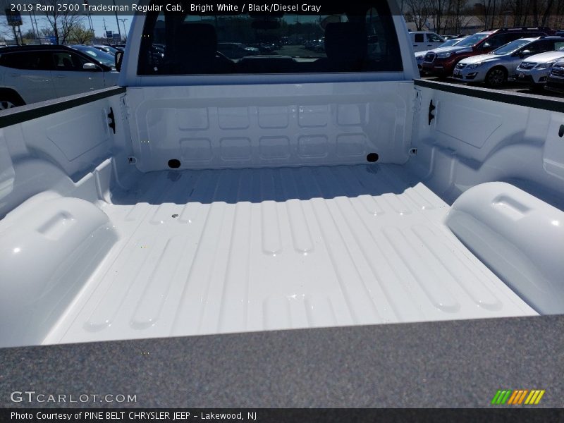 Bright White / Black/Diesel Gray 2019 Ram 2500 Tradesman Regular Cab