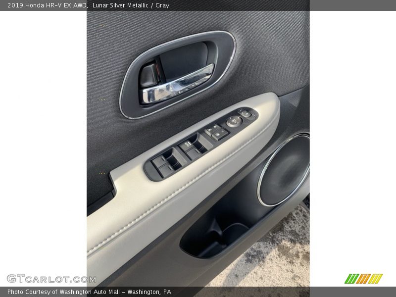 Lunar Silver Metallic / Gray 2019 Honda HR-V EX AWD