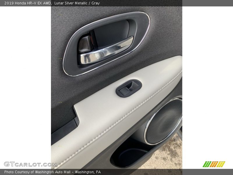 Lunar Silver Metallic / Gray 2019 Honda HR-V EX AWD